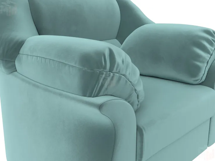 Кресло Карнелла ( SEVEN 113 бирюзовый )