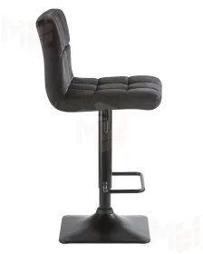 Стул барный DOBRIN DOMINIC (черный велюр (MJ9-101))
