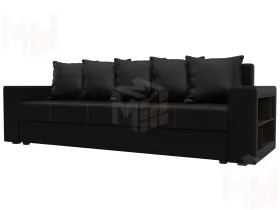 Диван прямой Дубай Лайт ( Черный )