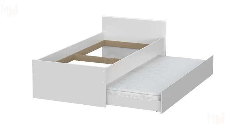 Ящик для кровати Токио Белый