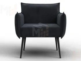 Кресло Лига-083 ( велюр TOWER 11 темно-серый )