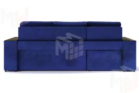 Угловой диван-кровать Лас-Вегас Синий левый