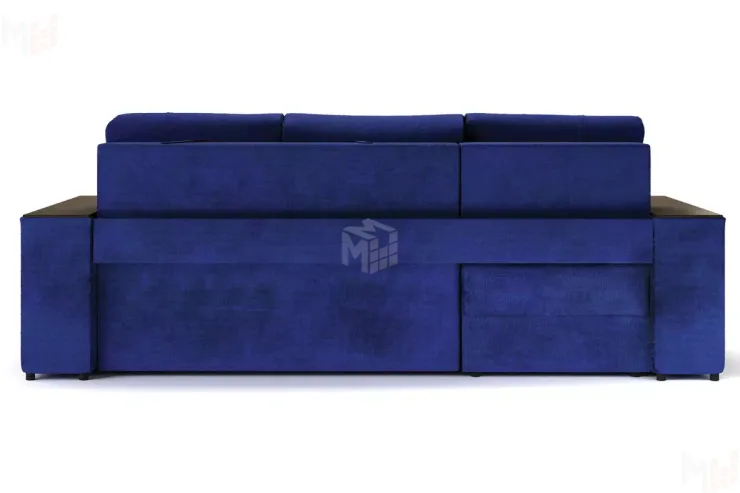 Угловой диван-кровать Лас-Вегас Синий левый