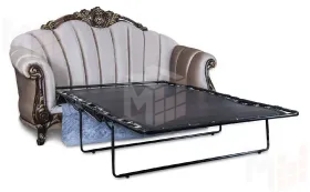 Диван Марселла 3х местный корень дуба глянец