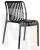 Стул обеденный DOBRIN WALTER (черный)