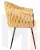 Стул обеденный DOBRIN MATILDA (жёлтая ткань (LAR 275-8))