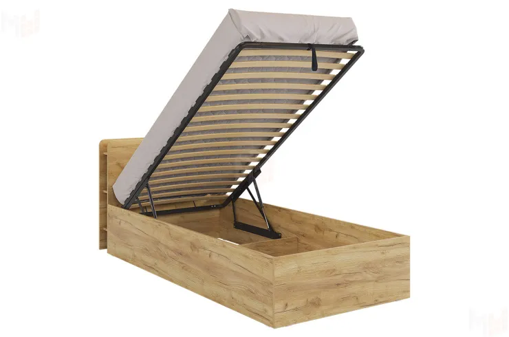 Каркас кровати Юниор 90х200 см дуб крафт золотой