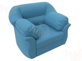 Кресло Карнелла ( Амур 10 голубой )