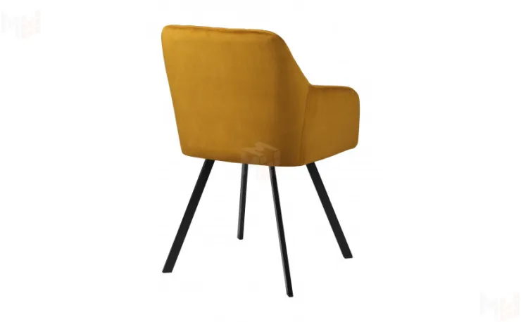 Кресло поворотное Барли Confetti chai tea/черный