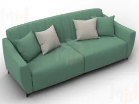 Диван-книжка Лига-095 НПБ ( Амур 11 зеленый )