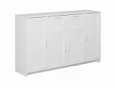 Тумба Сириус 4 двери 2 ящика 156*95 белая