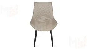 Стул Фэнди К1С  Черный муар, Велюр Confetti Smoke