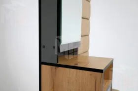 Прихожая Ольга-Лофт 1 Дуб Крафт Золотой/Темно-Серый