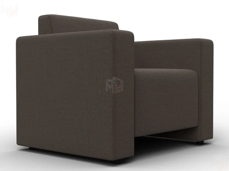 Кресло Лига-093 ( Амур 05 коричневый )