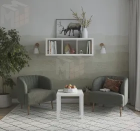 S00111 Энкель 50 журнальный cтол  50x50x45, белый