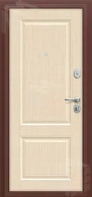 Входная металлическая дверь Тайга-7 Антик Медный/Бежевый клен