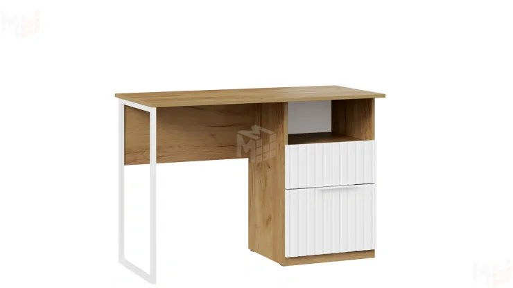 Стол письменный Хилтон Тип 1 - 404.005.000 Белый матовый