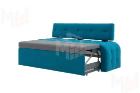 Кухонный диван Бристоль со спальным местом Синий