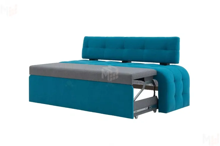 Кухонный диван Бристоль со спальным местом Синий