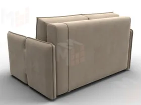 Диван прямой Лига-117 ( SEVEN 729 бежевый )
