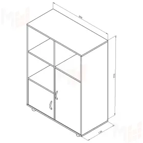 Комбинированная тумба Дельта - 7.02