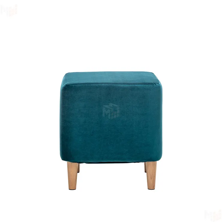 Пуф Leset Соул квадратный со съемным чехлом (Изумрудный)