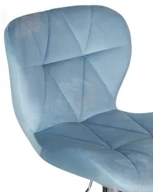 Стул барный DOBRIN BARNY (пудрово-голубой велюр (MJ9-74))