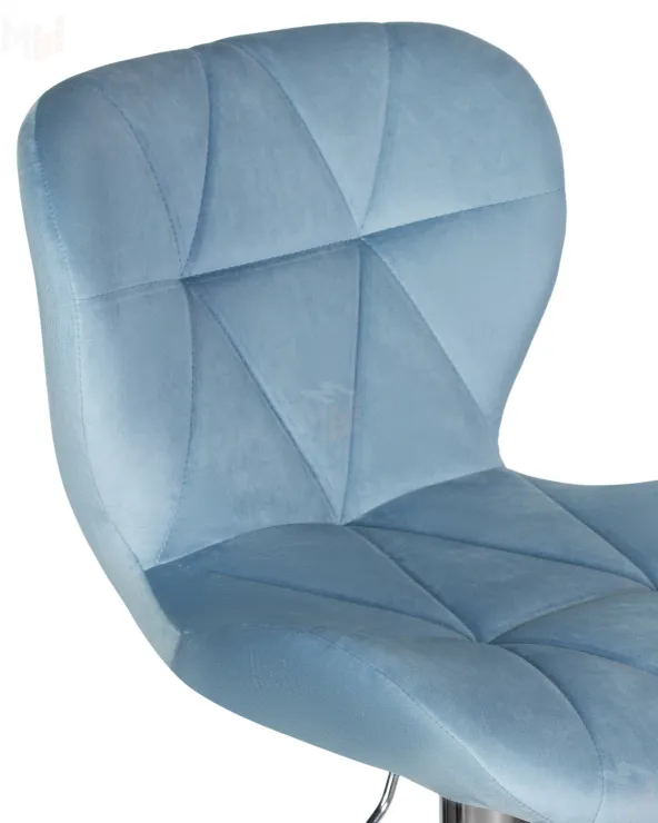 Стул барный DOBRIN BARNY (пудрово-голубой велюр (MJ9-74))