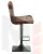 Стул барный DOBRIN DOMINIC (шоколадный велюр (MJ9-111))