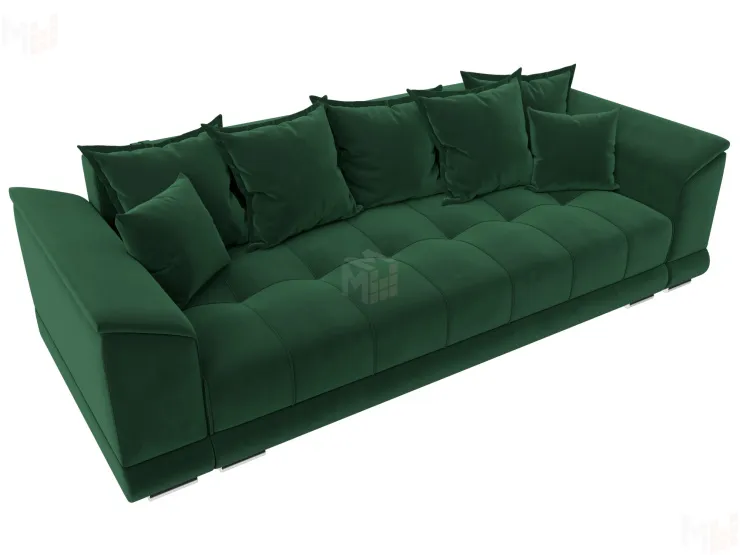 Диван прямой НордСтар НПБ ( SEVEN 626 зеленый )