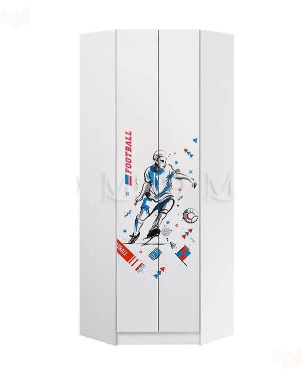 Шкаф угловой Вега New Boy (белый)