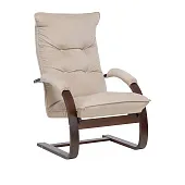 Кресло-трансформер Leset Монако (Орех текстура/V18 бежевый)