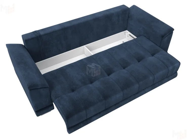 Диван прямой НордСтар НПБ ( TOWER 13 синий )