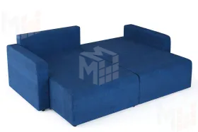 Угловой диван-кровать Брайтон Синий