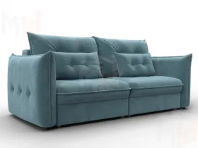 Диван прямой Лига-100 НПБ ( SEVEN 113 бирюзовый )