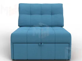 Кресло-кровать Лига-107 (80) ( Амур 10 голубой )