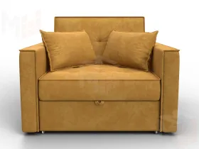 Кресло-кровать Лига-104 (80) ( BRUT 10 желтый )