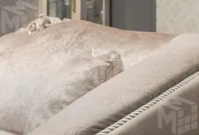 Диван Мокко 2х местный бежевый, французский раскладной механизм