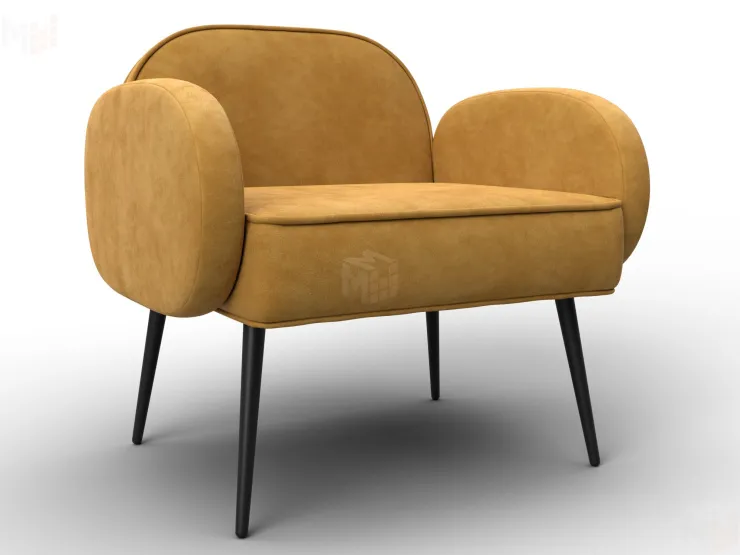 Кресло Лига-086 ( BRUT 10 желтый )