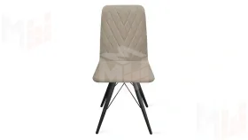 Стул Стенли К3 Черный муар, Велюр Confetti Smoke