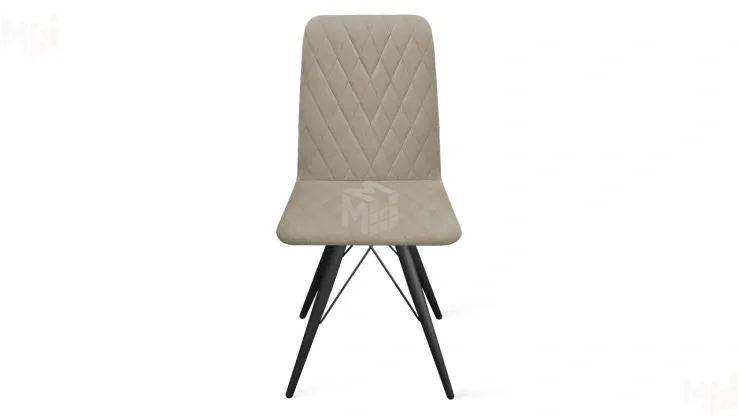 Стул Стенли К3 Черный муар, Велюр Confetti Smoke