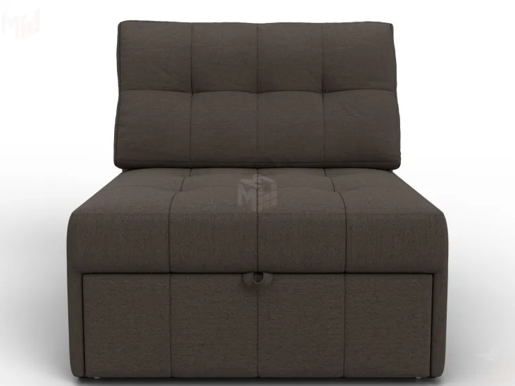 Кресло-кровать Лига-107 (80) ( Амур 05 коричневый )