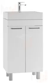 Тумба под умывальник "Енисей 50" Контраст без ящика Айсберг