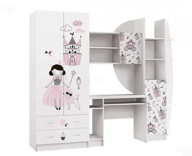 Стенка Юниор-2 Принцесса