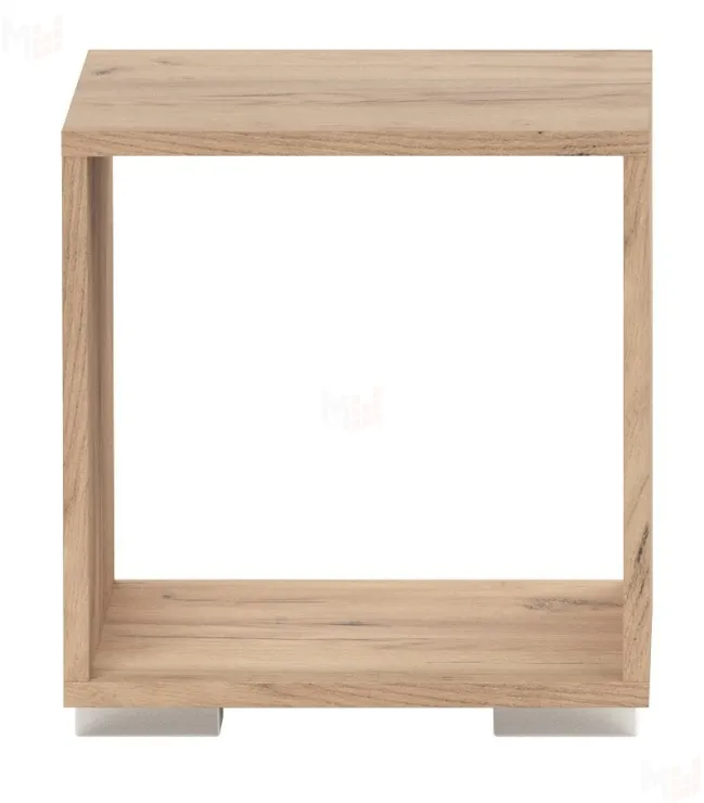 Стеллаж  ГРЕТТА Куб 1 Дуб Крафт золотой