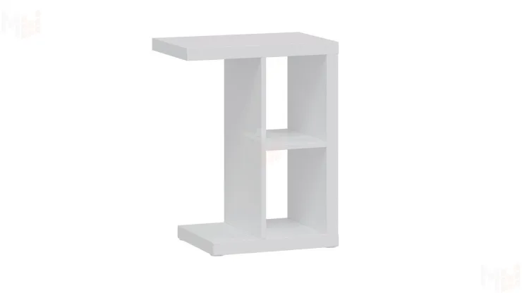 S00166 Энкель Т приставной стол 47х60х30, белый