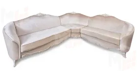 Диван Мокко угловой 3-у-2 бежевый