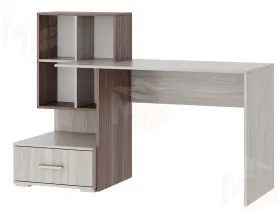 Компьютерный стол ПКС-10 Шимо светлый-Шимо темный