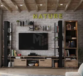 Гостиная Nature 8  Дуб табачный