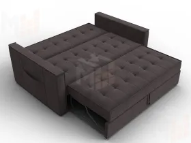 Диван прямой Лига-104 (140) ( SEVEN 727 коричневый )